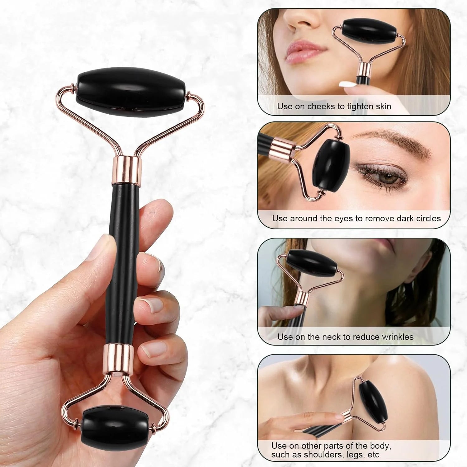 QuickCool Facial Ice Roller Set