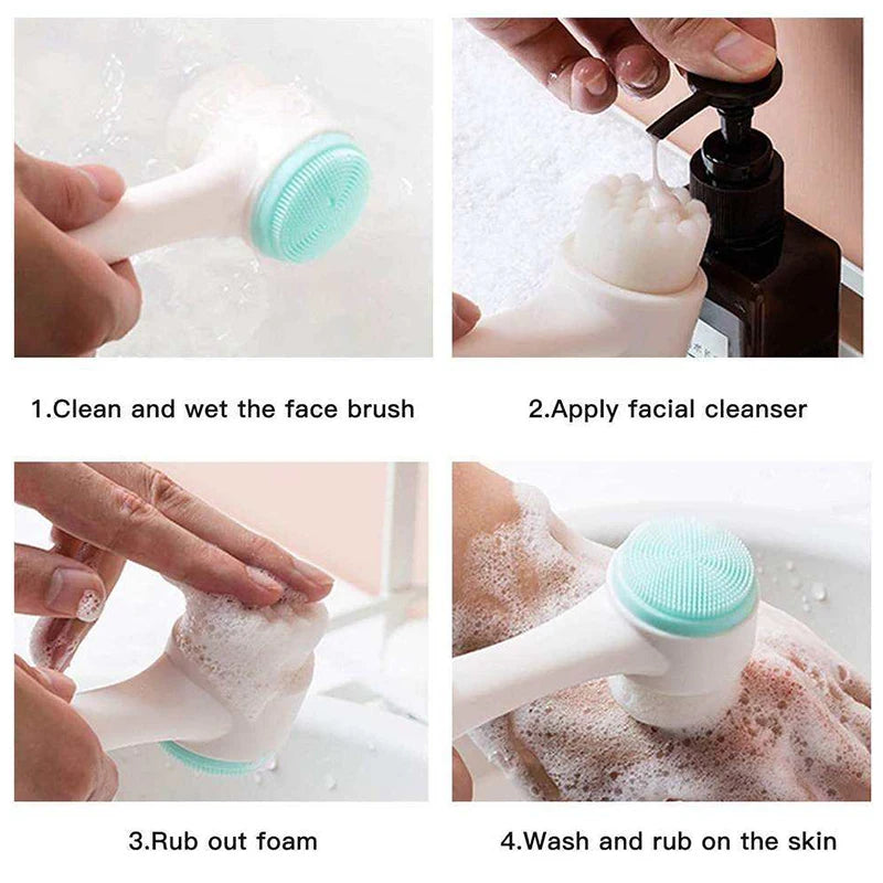 Silicone Glow Facial Brush